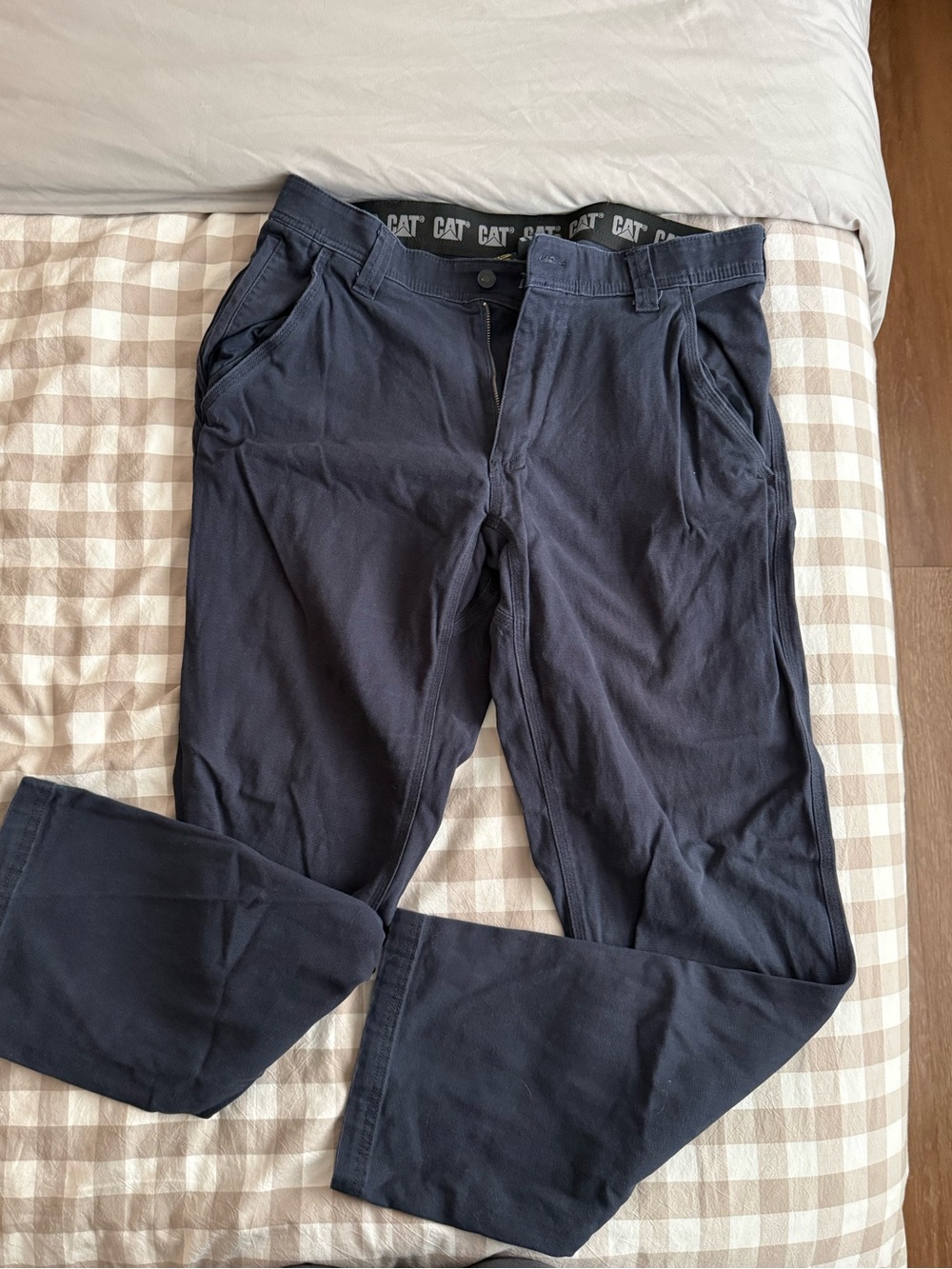Men's Navy Work Pants